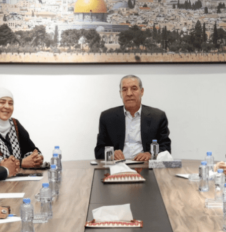 الشيخ يلتقي فعاليات ومؤسسات محافظة نابلس