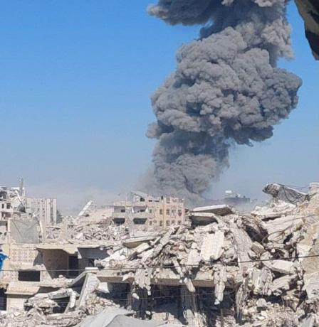 7 شهداء منذ الصباح.. ارتقاء 4 مواطنين في قصف ورشة بحدادة جنوب مدينة غزة