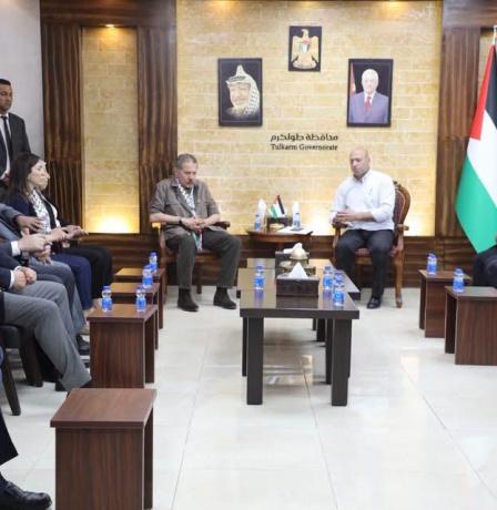 محافظة طولكرم تستقبل عضو اللجنة المركزية لحركة "فتح" ياسر عباس