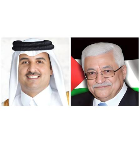 الرئيس يصل قطر ويلتقي الأمير تميم ويعزي بوفاة الشيخ حمد بن خليفة آل ثاني
