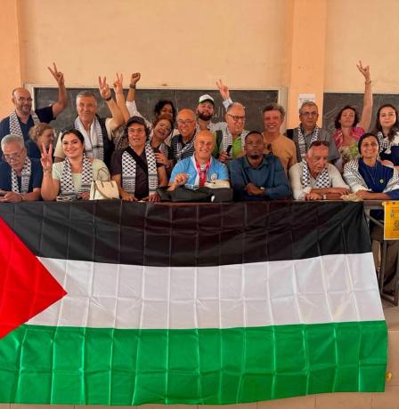 منظمات حقوق إنسان فلسطينية تشارك في المنتدى الاجتماعي العالمي في كوتونو بورشتي عمل حول الحق في الصحة والعدالة المناخية في فلسطين