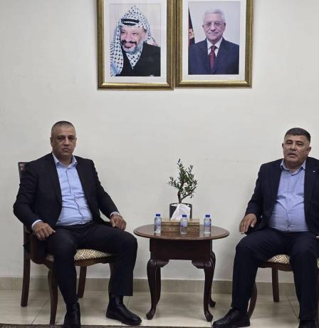 محافظ نابلس ومؤسسات وفعاليات المحافظة تكرّم قائد جهاز الارتباط العسكري اللواء ناصر البوريني