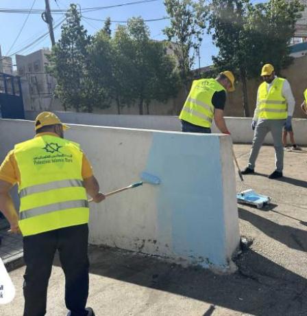 استعداداً لاستقبال العام الدراسي ..  الجديد البنك الإسلامي الفلسطيني ينفذ أنشطة تطوعية في عدة مدارس