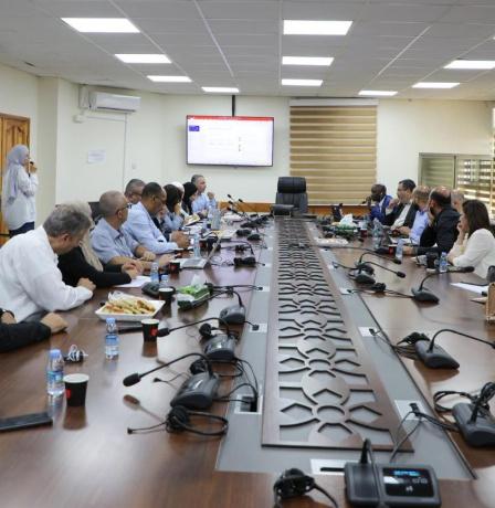 سلطة الأراضي والبنك الدولي يناقشان سير العمل في المرحلة الثانية من مشروع التسجيل العقاري