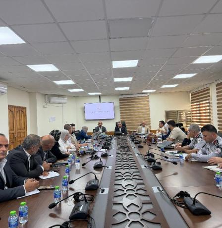 المالية والتخطيط – وحدة غزة تناقش مسودة البرنامج التنفيذي للتعافي وإعادة إعمار غزة