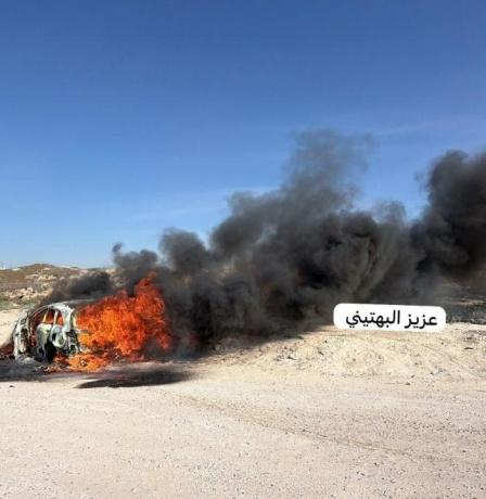 غزة: شهيد وإصابات إثر قصف الاحتلال مركبة في منطقة البيدر