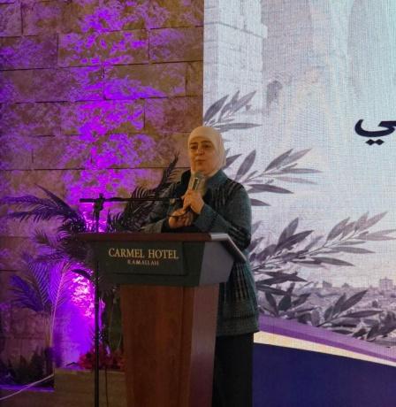 غنام تشارك في المؤتمر العلمي الأول لنقابة الأطباء فرع رام الله والبيرة .. وتؤكد أهمية بناء رؤية وطنية للتعليم الطبي تواكب احتياجات فلسطين