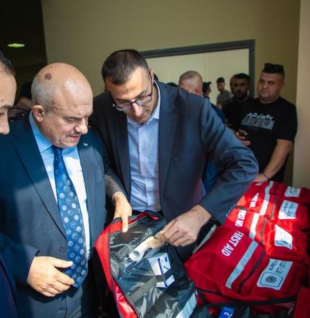 بنك القدس يدعم ورشة الإسعاف والطوارئ للهيئات المحلية في فلسطين