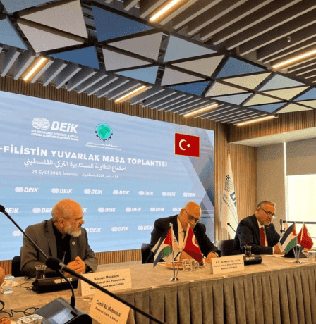 مجلس الأعمال الفلسطيني - التركي يعقد اجتماعاً في إسطنبول ويبحث عبر لقاءات ثنائية فرص الشراكة والاستثمار