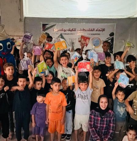 خاص | "الكيك بوكسينغ" يمنح أطفال غزة مساحة للفرح وتفريغ آثار الحرب