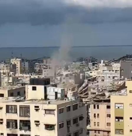 شهيد في قصف على مدينة غزة وارتفاع حصيلة العدوان إلى 74,245