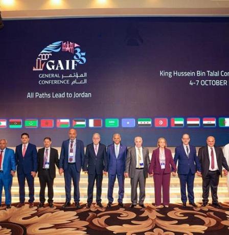 مشاركة فلسطينية واسعة في مؤتمر الاتحاد العام العربي للتأمين GAIF 35 في الأردن 
