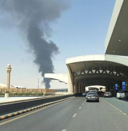 الرئاسة تدين الاعتداء على مطار الملك خالد وتعزي القيادة السعودية بضحاياه