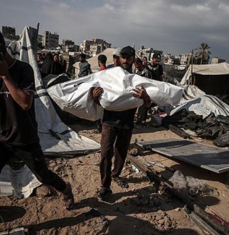 استشهاد طفلين في غارة إسرائيلية على خان يونس جنوب قطاع غزة
