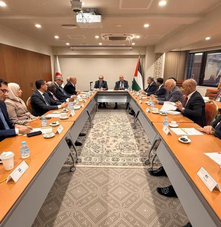الرجوب يُطلع السفراء العرب المعتمدين لدى اليابان على آخر المستجدات السياسية والميدانية