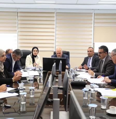 الوزير حجاوي يترأس الاجتماع الدوري لمجلس التنظيم الاعلى