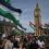 توقعات بمشاركة مئات الآلاف بمظاهرة مؤيدة لفلسطين في لندن اليوم