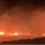 مستوطنون يحرقون أراضي زراعية في قرية المغير