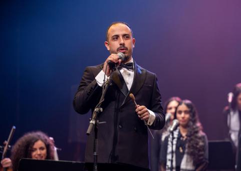 مهرجان "الياسمين".. موسيقى تفيض بصمود غزة وتجمع التبرعات لدعم أطفالها