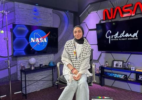 رغم التحديات... ليالي الخطيب تتفوّق بالتوجيهي وتحلُم بالفضاء
