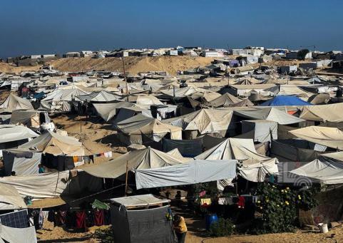 غزة: مخيم أرض شبير يواجه التهميش وغياب المساعدات الإنسانية