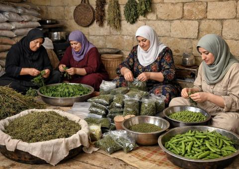 "بيت القرعيات".. مشروع نسوي في جنين يحوّل الزراعة إلى تصنيع غذائي