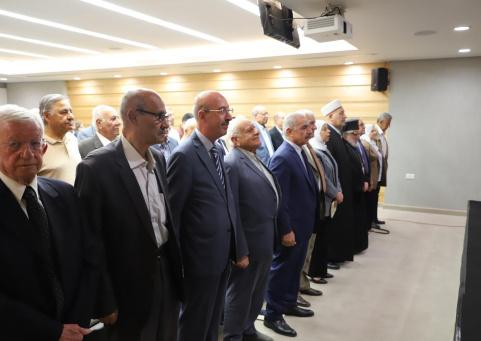 إطلاق كتاب "المبادرات الوطنية" للكاتب والباحث عماد شقور