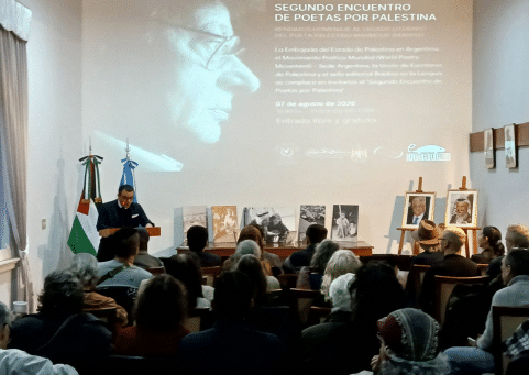 الملتقى الثاني لـ"شعراء من أجل فلسطين" في الأرجنتين يحيي إرث محمود درويش ويجدد التضامن مع شعبنا