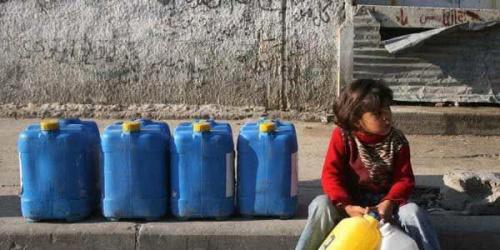 خاص| أزمة مياه خانقة في النصيرات بسبب نفاد الوقود واستمرار العدوان
