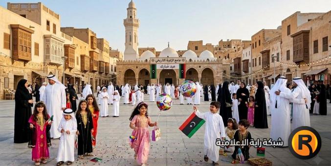 موعد وقت صلاة عيد الفطر 2026 م في ليبيا | وزارة الأوقاف تحدد وقت واماكن الصلاة