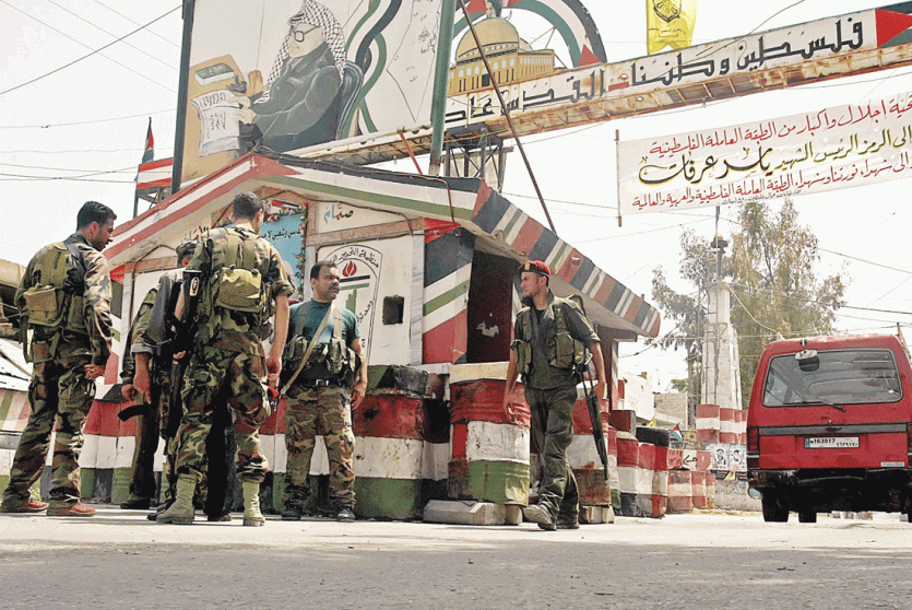 قتيل وعدد من الاصابات باشتباكات في عين الحلوة 