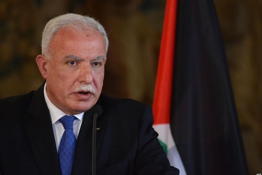 وزير خارجية فلسطين في بغداد