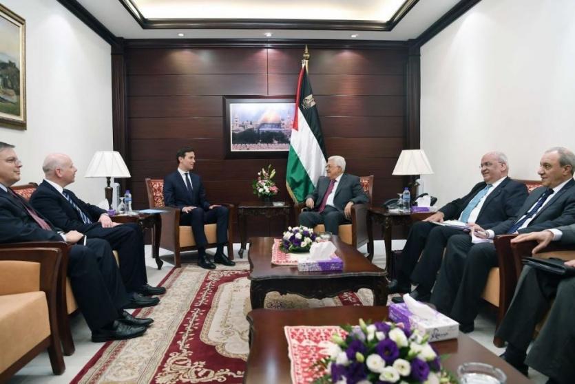 الرئيس يلتقي غدا وفد ترامب
