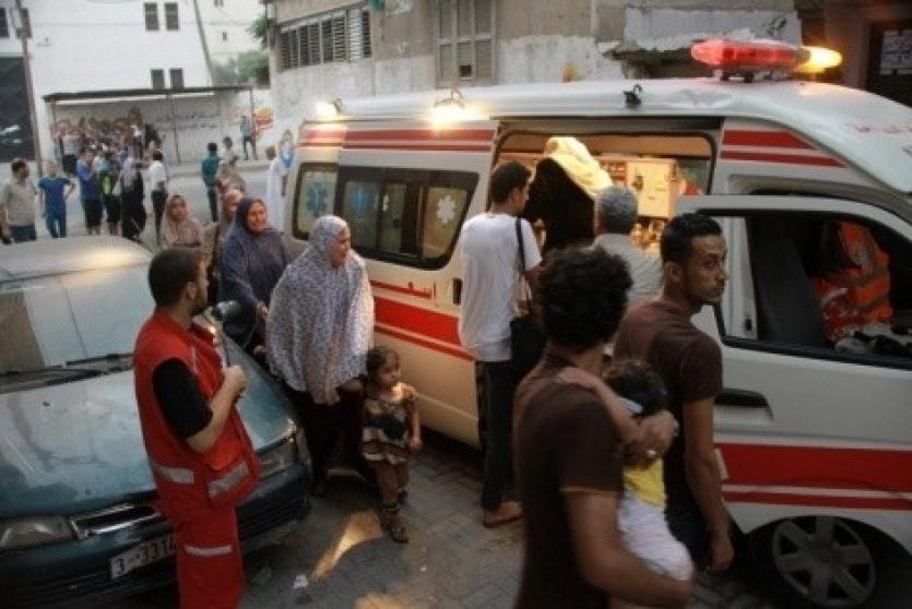 وفاة فتاة بعيار ناري في غزة 