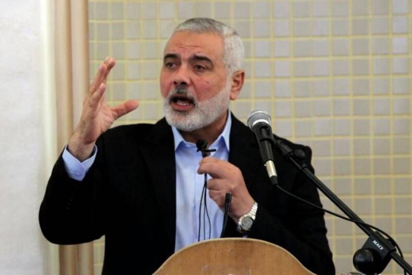 هنية يدعو لوقف التنسيق الامني كرد على مجزرة الاحتلال 