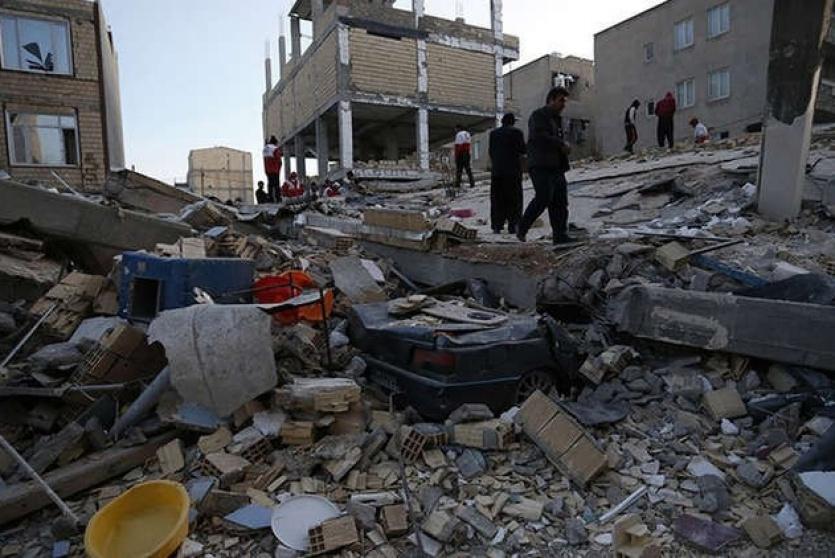 حماس تعزي بضحايا زلزال إيران
