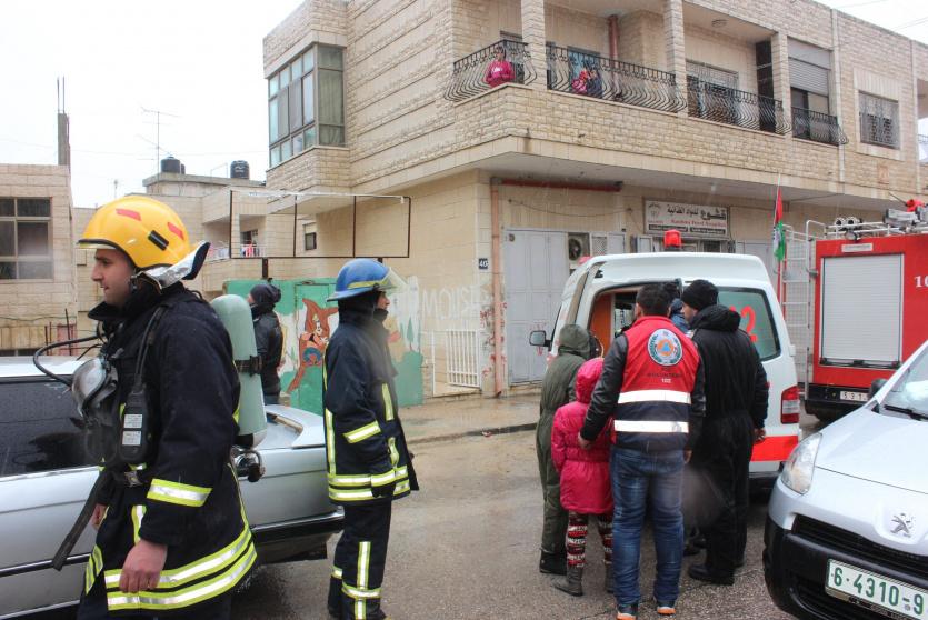 3 إصابات إحداها خطيرة نتيجة حريق مطعم