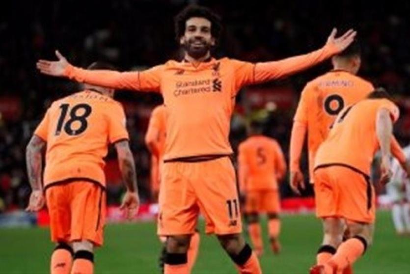 صلاح يهدي ليفربول المركز الخامس