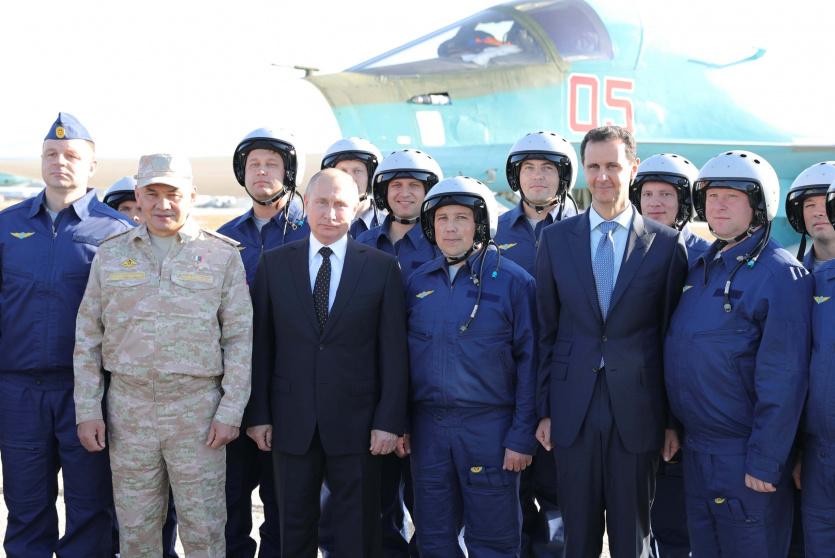 القوات الروسية تبدأ الانسحاب من سوريا