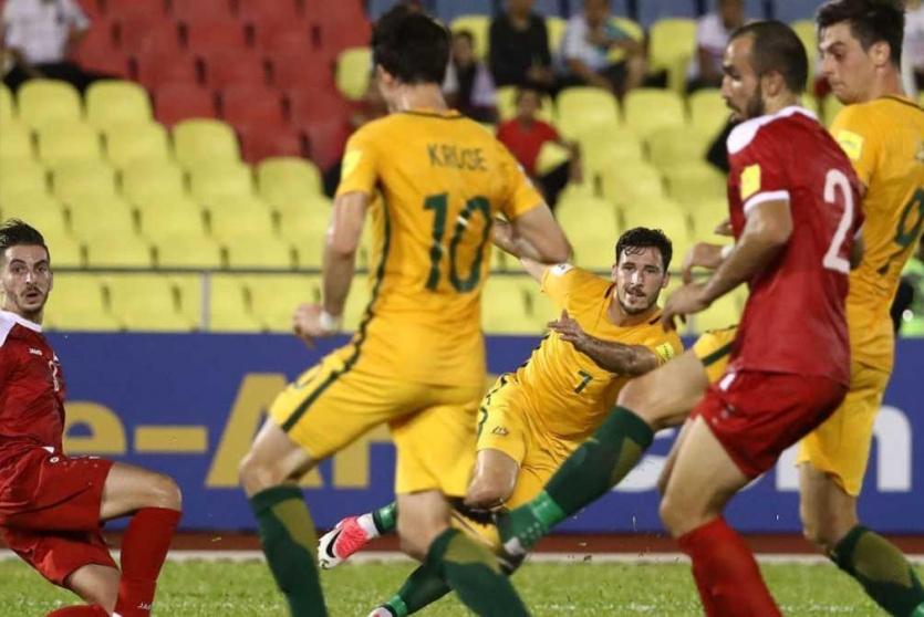 سوريا تتعادل مع أستراليا وتستمر في طريقها للمونديال