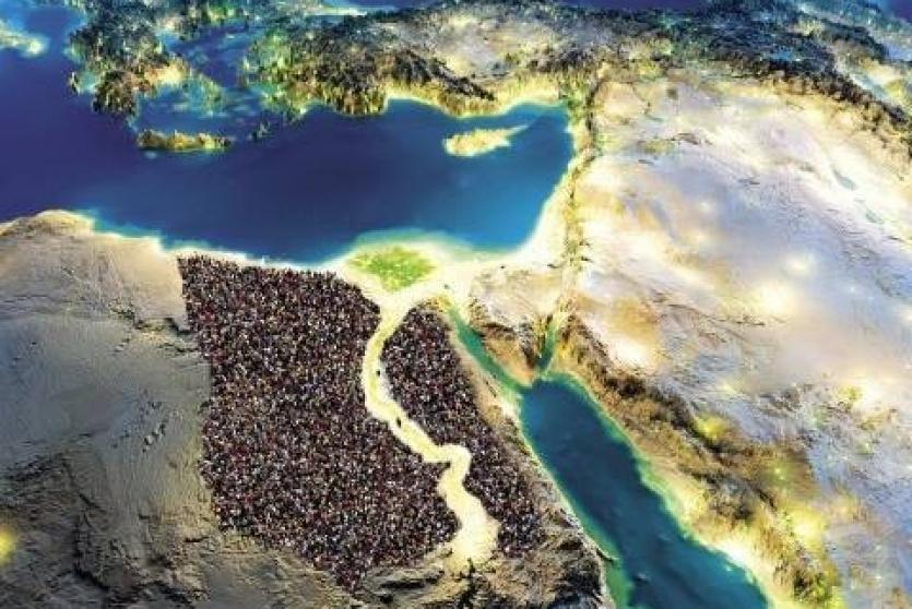 عدد سكان مصر يتجاوز 104 ملايين نسمة