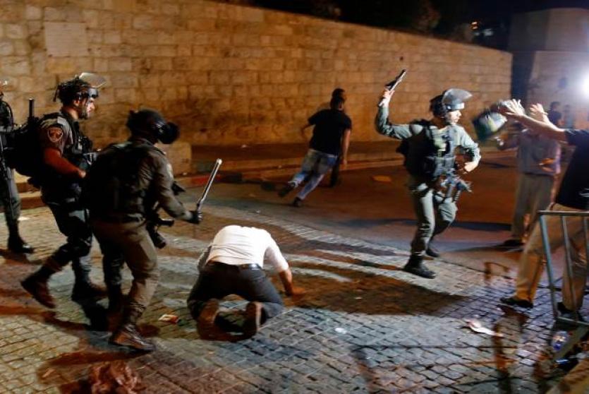  18 إصابة بينهم صحفية في مواجهات بالقدس‎