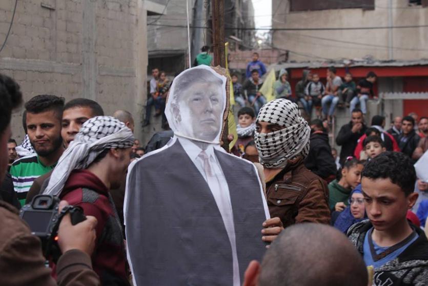 أطفال غزة يحاكمون ترامب 