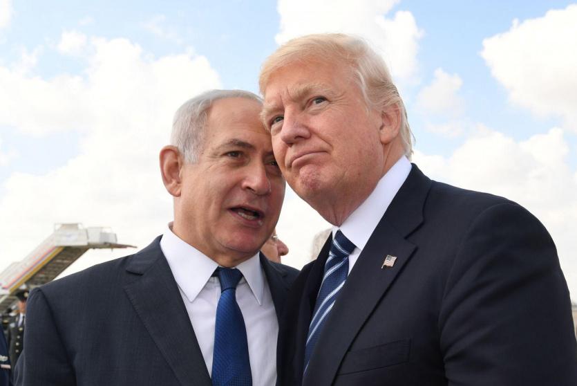 صورة عن اللقاء السابق الذي جمع ترامب مع نتنياهو العام الماضي في واشنطن