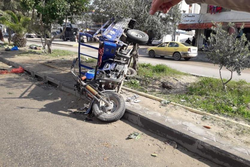 صورة من مكان الحادث