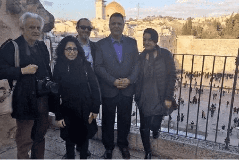صحفيون عرب يزورون إسرائيل- ارشيف