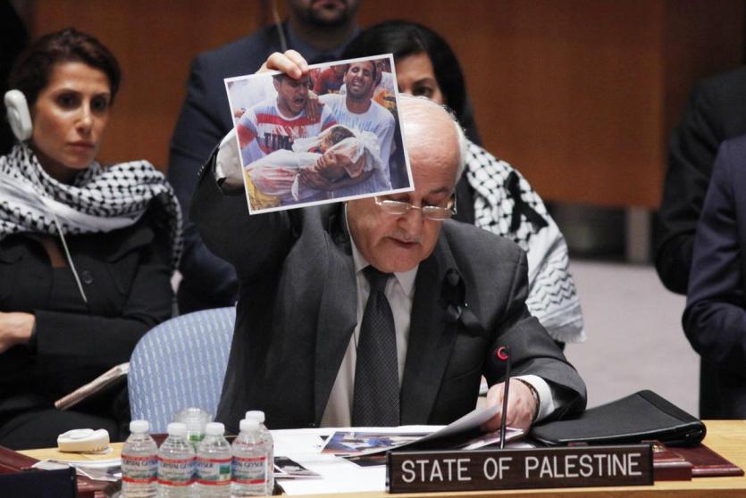 مندوب فلسطين في مجلس الامن