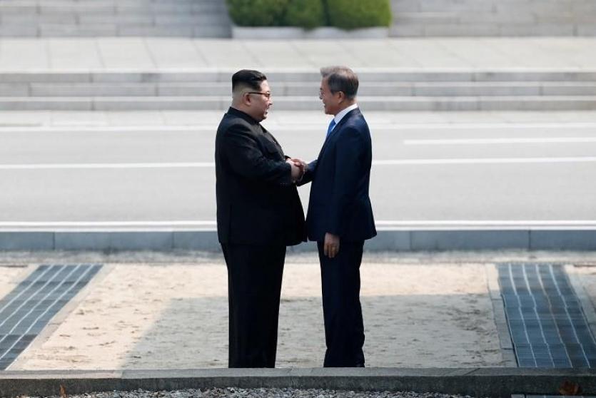  قمة تاريخية بين  زعيمي الكوريتين