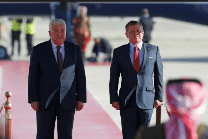 لقاء سابق بين الرئيس والعاهل الاردني