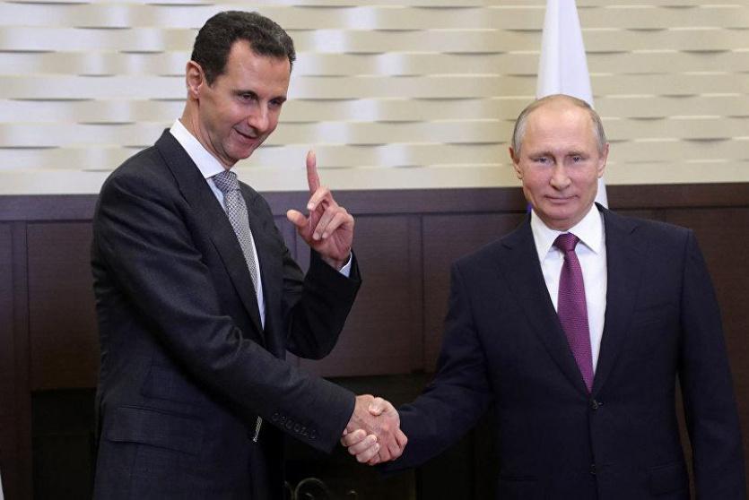 بوتين يلتقى الاسد في سوتشي